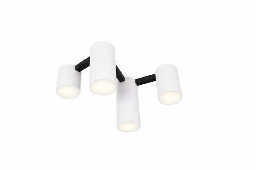 Prüfen Plafon Max Light Laxer C0228 biały 4x7W metal 64x40 cm