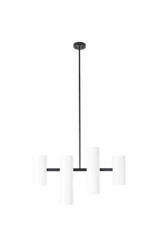 Prüfen Pendelleuchte Max Light Laxer P0502 Weiß 4-flammig Metall