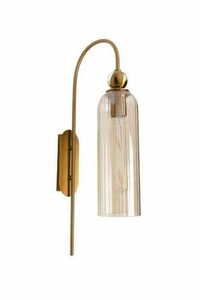 Max Light Campanila W0332 Wandlampe goldfarben mit Champagnerglas E27 56 cm small 0