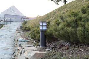 Lichtmast Stockholm 288 grau 85cm E27 Norlys small 4