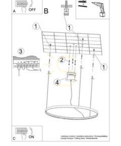 Kronleuchter RIO 110 golden LED 4000K Thoro small 10