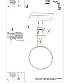 Hängeleuchte RIO 110 gold LED 3000K Thoro small 10