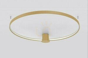 Deckenleuchte RIO 78 golden LED 3000K Thoro small 3