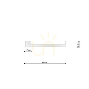 Deckenleuchte RIO 78 golden LED 3000K Thoro small 8