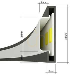 Deckenleuchte RIO 78 golden LED 4000K Thoro small 15