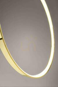 Hängeleuchte RIO 78 poliert gold LED 3000K Thoro small 6