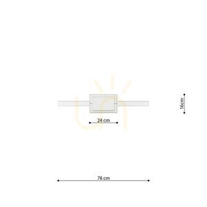 Hängeleuchte RIO 78 poliert gold LED 3000K Thoro small 9