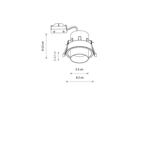 MONO SLIDE Downlight 10797 Nowodvorski small 2