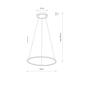 CIRCOLO LED-Pendelleuchte M 10862 Nowodvorski small 3