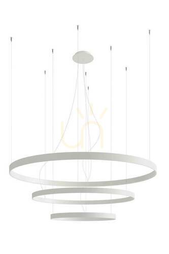 Prüfen Kronleuchter RIO 3 55/78/110 weiß LED 3000K Thoro