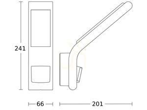 Steinel XLED slim S Sensor-LED-Strahler 7,2 W, anthrazit small 5