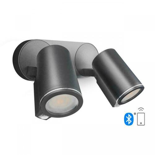 Prüfen Steinel Spot DUO Connect 15W LED-Leuchte mit Sensor anthrazit