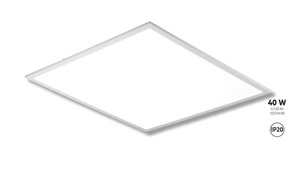 LED-Paneel OfficeLight 40W, 4000K, max 4120lm, IP44 595x595 DALI small 1