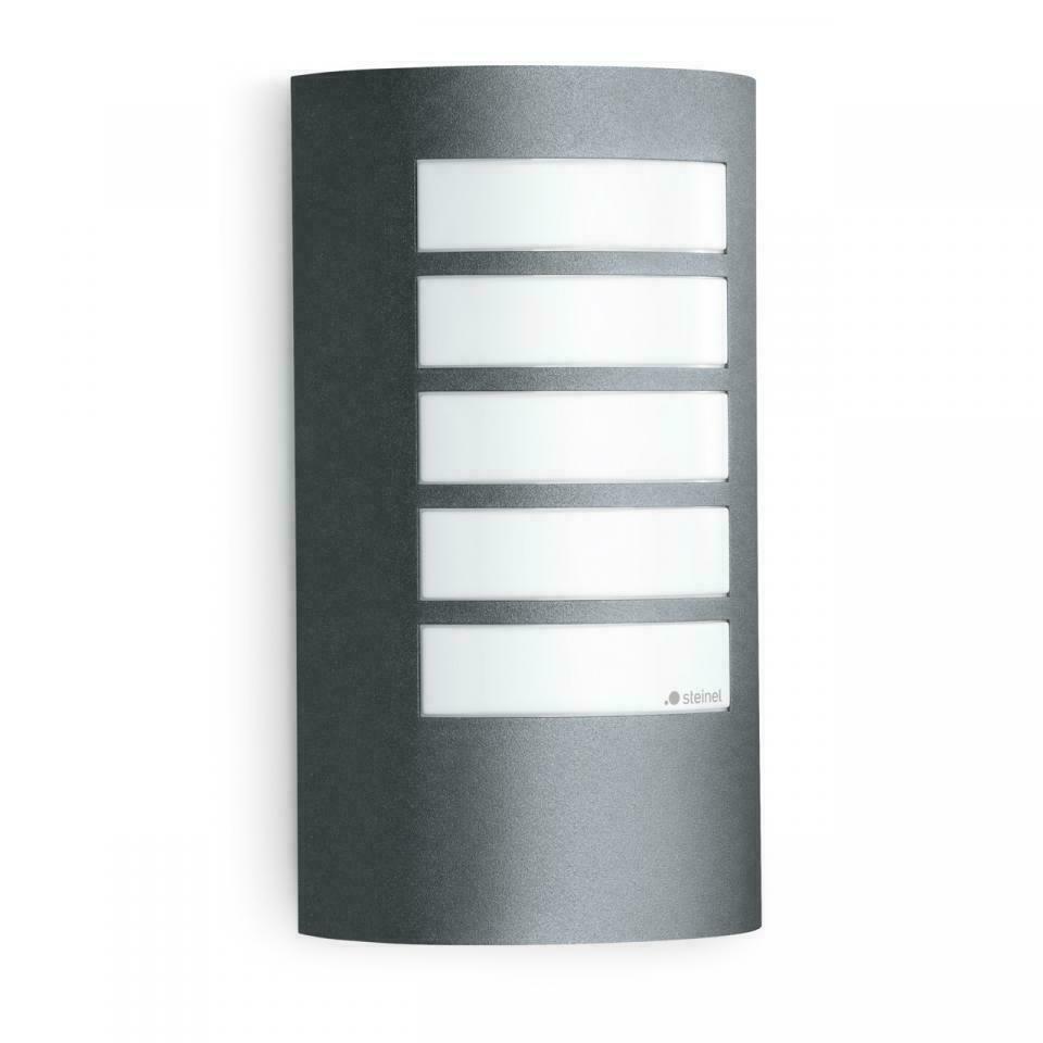 Prüfen Steinel L 12 60W Leuchte ohne Sensor anthrazit Steinel L 12 60W Leuchte ohne Sensor anthrazit