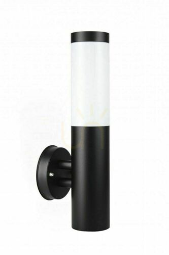 Prüfen Außenwandleuchte SU-MA ST 025 BL schwarz Edelstahl IP44 E27 33,6 cm