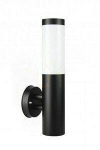 Außenwandleuchte SU-MA ST 025 BL schwarz Edelstahl IP44 E27 33,6 cm small 0