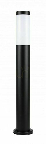 Prüfen Wegeleuchte SU-MA Nox schwarz 65 cm Edelstahl IP44 ST 022-650 BL