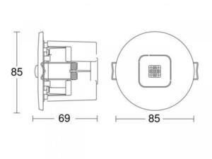 Steinel IR MICRO DALI-2 APC Präsenzmelder small 2