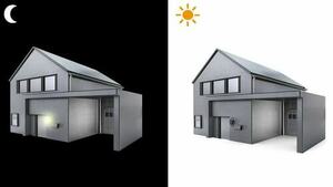 NIGHTMATIQ Dämmerungsschalter 1000W 1-75 lx IP54 anthrazit 066130 STEINEL small 4