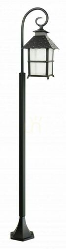 Prüfen Außenstehleuchte SU-MA CADIZ schwarz Patina 146 cm K 5002/1/Z