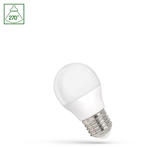 Prüfen Led Kugel E27 230 V 1 W Cw Spektrum