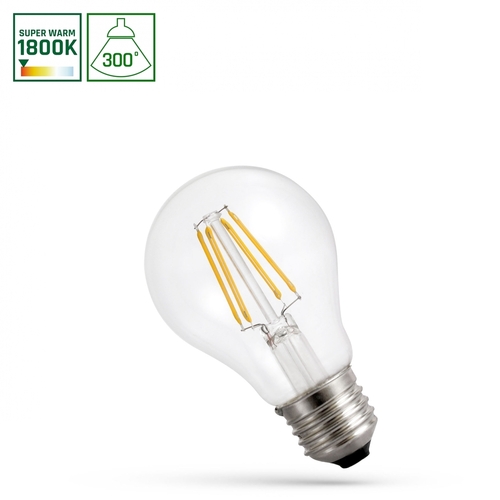 Prüfen Led Gls E27 230 V 7 W Cog 1800 K Klares Spektrum
