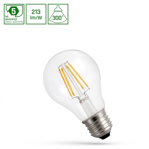 Prüfen Led Gls E27 230 V 6.8 W Cog A Klasse Cw Clear Spectrum 5 Jahre Garantie