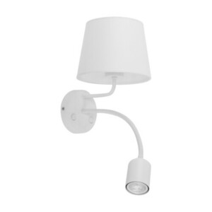Maja Weiß Wandleuchte 2 Pł E27 + GU10 small 1