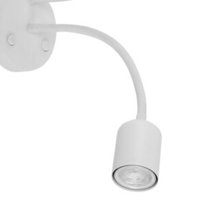 Maja Weiß Wandleuchte 2 Pł E27 + GU10 small 3