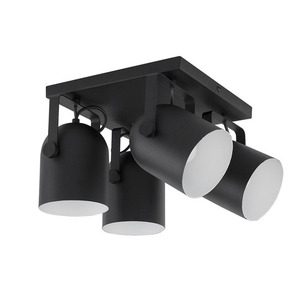 Spectra Schwarz 4 Teller Quadratisch small 1