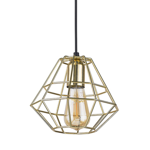 Diamant-Gold-Anhänger Lampe 1 Pł small 1