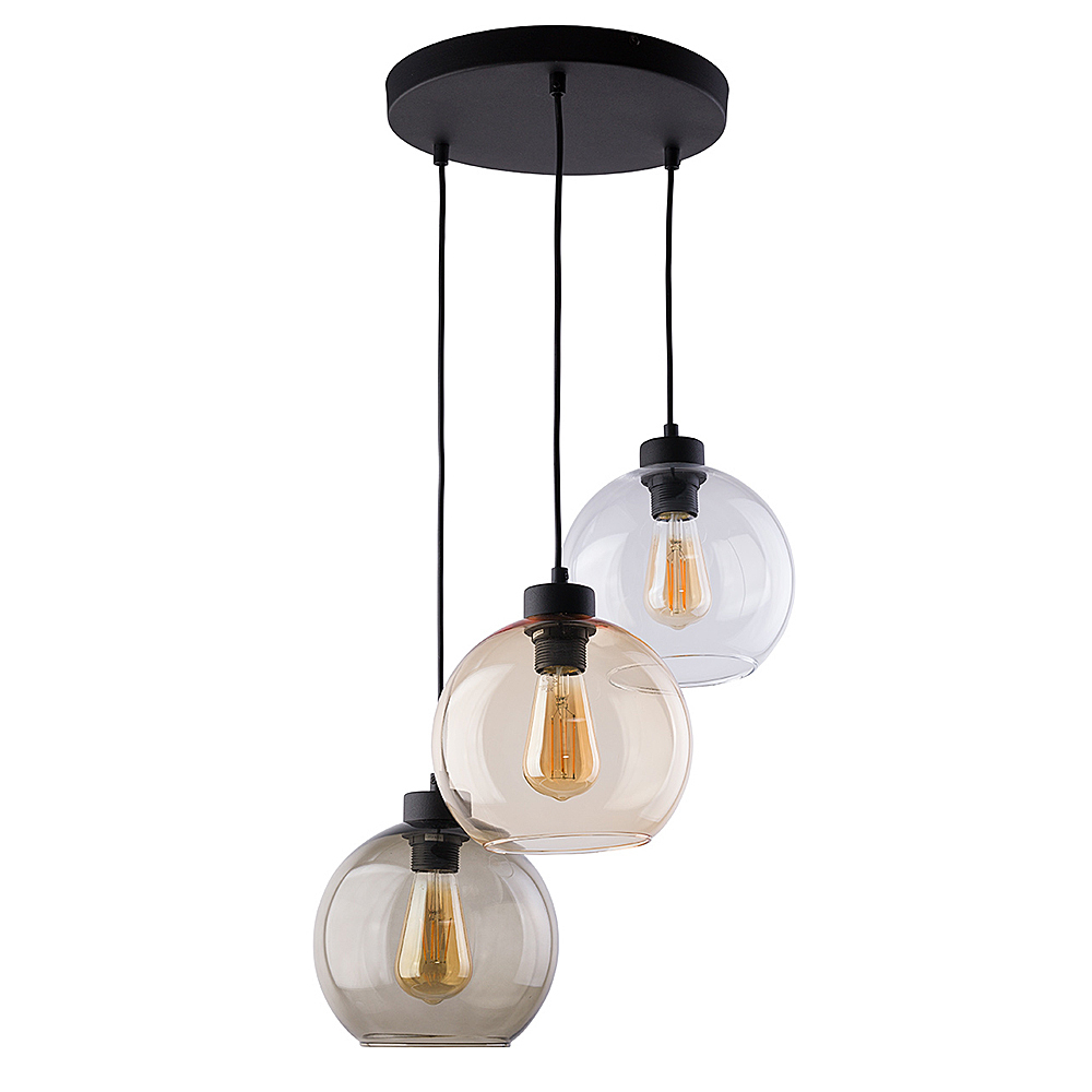 Cubus 3 Flame Pendant Lamp