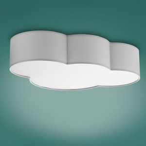 Wolke Grau Deckenleuchte 4 Pł. small 2