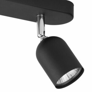Top Ceiling Lamp 2 Pł Schwarz/Chrom small 1