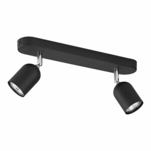 Top Ceiling Lamp 2 Pł Schwarz/Chrom small 0
