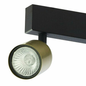 Top Schwarz/Gold Deckenleuchte 4 Pł small 1
