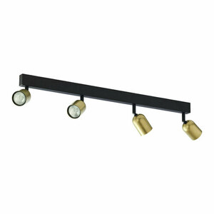Top Schwarz/Gold Deckenleuchte 4 Pł small 0