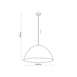 Faro New Weiß L Pendelleuchte 1 Pł small 3