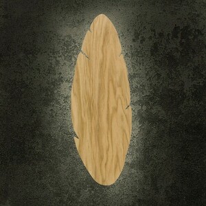 Hoja Holz Wandleuchte 2 Pł small 1