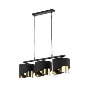 Grant Schwarz Pendelleuchte 3 Pł small 0