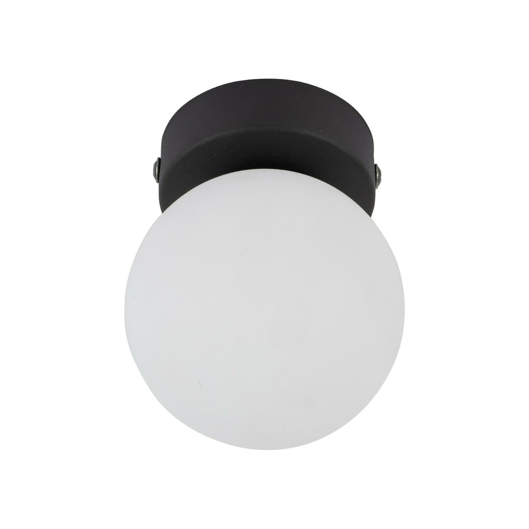 Lampă de tavan mini negru 1 Pł.