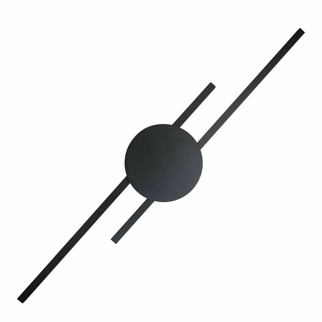 Java Schwarz Wandleuchte 2 Pł