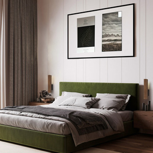 Teo Walnuss Led Wandleuchte small 1