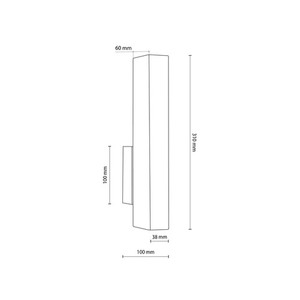 Teo Walnuss Led Wandleuchte small 7