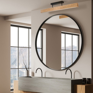 Teo Led-Deckenleuchte Helles Holz 960 Mm small 1