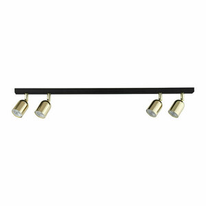 Top Schwarz Gold Deckenleuchte 4 Pł. small 0
