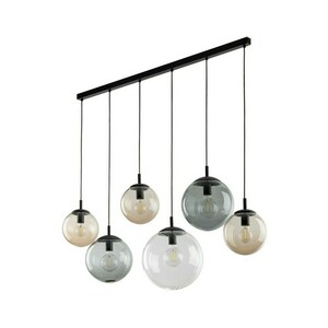 Esme Mix Pendelleuchte 6 Leisten. small 0