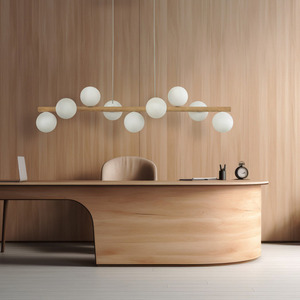 Estera Holz Pendelleuchte 9 Pł small 1