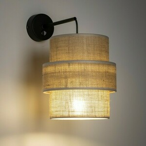 Calisto Jute Wandleuchte 1 small 1