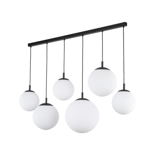 Prüfen Esme White Pendelleuchte 6 Pł Strip.